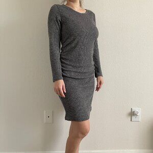 Midi maternity sweater dress medium size